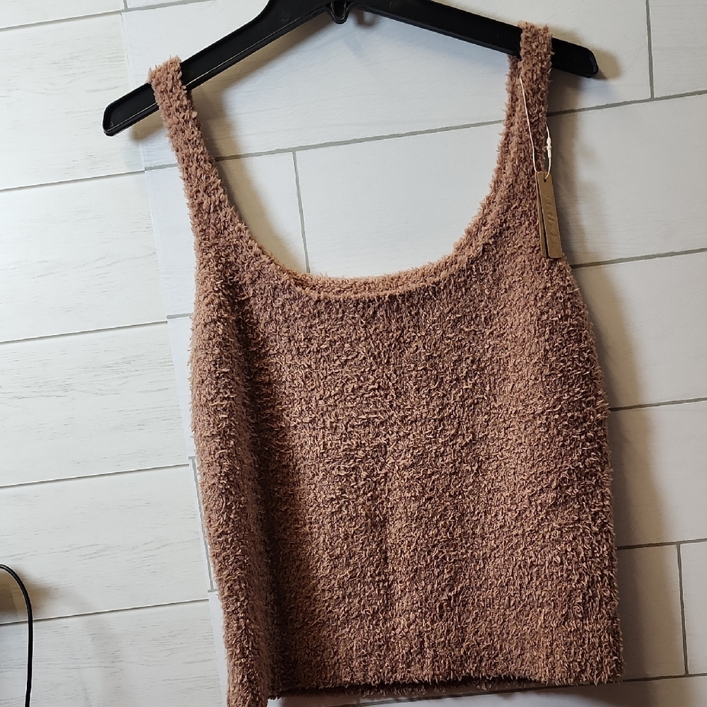 NWT SKIMS FUZZY SOFT TANK